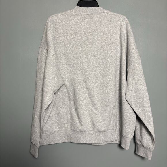 Home Alone Little Nero’s Pizza Women’s Small Medium Oversized Sweatshirt Gray - Picture 5 of 7